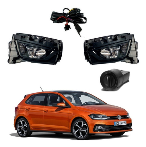 Kit De Neblineros Led Volkswagen Polo / Virtus 2018 - 2022