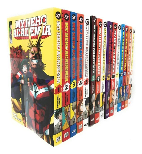 Manga  My Hero Academia  Vol.1 - Vol.18 (edición Viz) Inglés