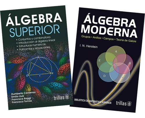 Pack Algebra Superior Y Moderna Trillas
