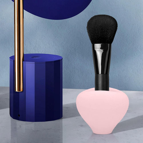 Soporte Para Brochas De Maquillaje, A Prueba De Polvo,