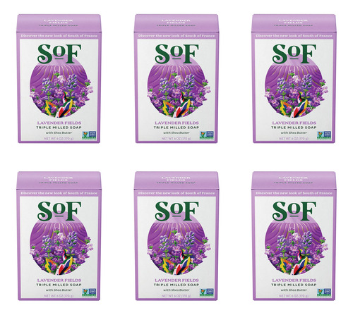 Jabón De Barra Lavender Fields De Sof Body Care (anteriorm.