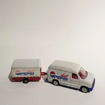 Comprar Camioneta Colección Majorette Pepsi Con Trailer