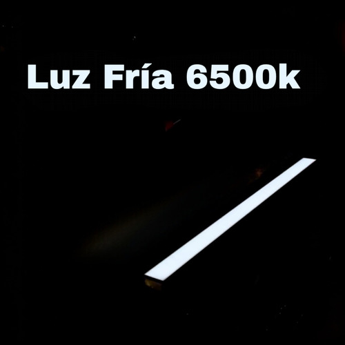 Lámpara Barra Tira Led Con Sensor 10w 50cm Autoadherible Estructura Luz fría