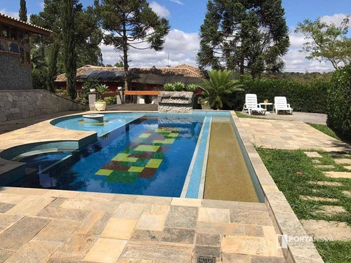 Casa Com 4 Dormitórios À Venda, 700 M² Por R$ 2.600.000,00 - Recanto Suíço - Vargem Grande Paulista/sp - Ca0315