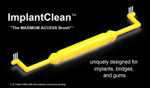 Cepillo De Dientes Implantclean Modelo Suave Para Implantes Color