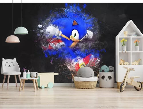 Papel de Parede Foto Mural Personagem Sonic