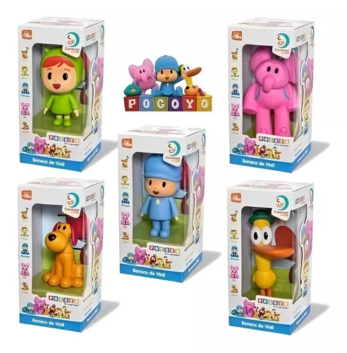 Boneco Pocoyo De Vinil Macio Desenho Infantil - Cardoso - Boneco