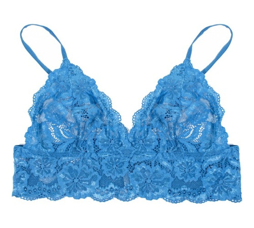 Corpiño Top  Bralette 34-1046 Encaje Sexy  Lenceria  Palermo