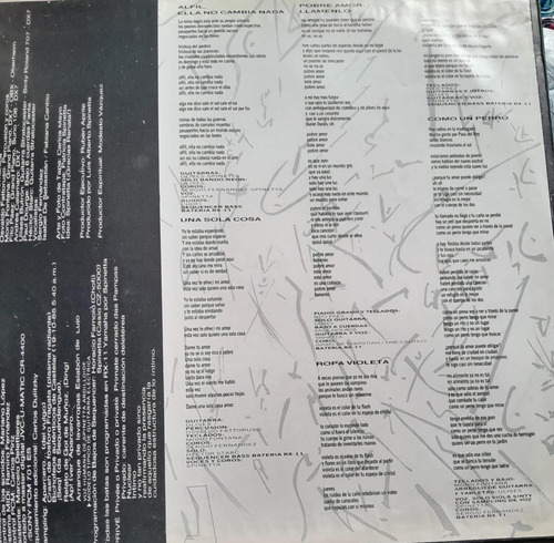Vinilo Luis Alberto Spinetta Prive