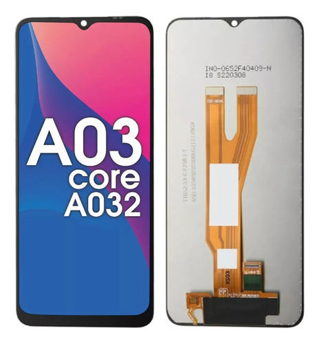 Modulo Pantalla Para Samsung A03 Core A032 Calidad Color Negro