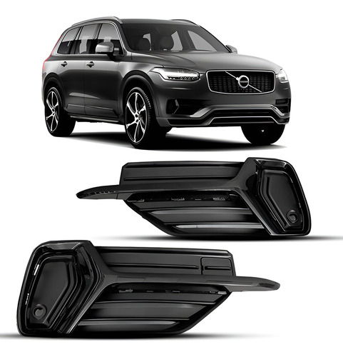 Grade Do Parachoque Volvo Xc90 2018 2019 2020 Lado Esquerdo