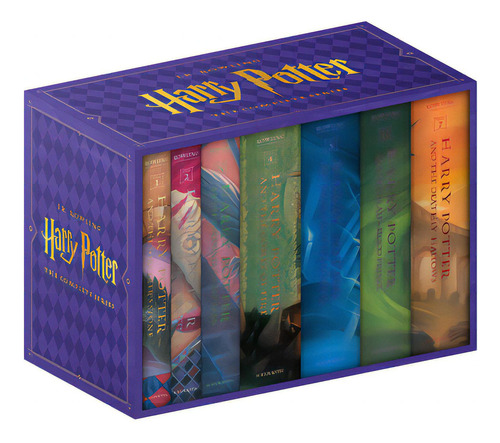 Harry Potter Hardcover Boxed Set: Books 1-7 (slipcase), De Rowling, J. K.. Editorial Scholastic, Tapa Dura En Inglés