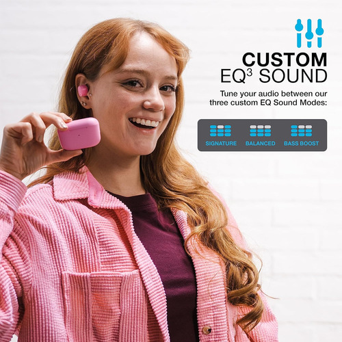 Auriculares Inalambricos Con Bluetooth, Jlab, Rosa