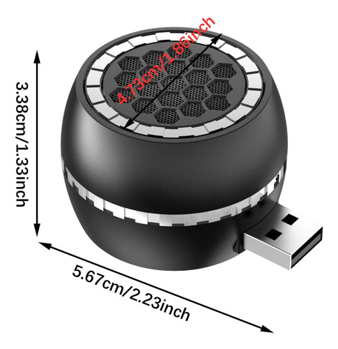 Altavoz Portátil Con Conector Usb, Altavoz Pequeño, Fácil