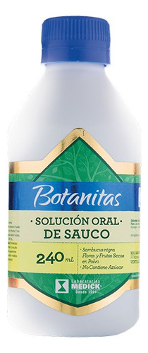 Solución Oral De Saúco X 240 Ml - mL a $96