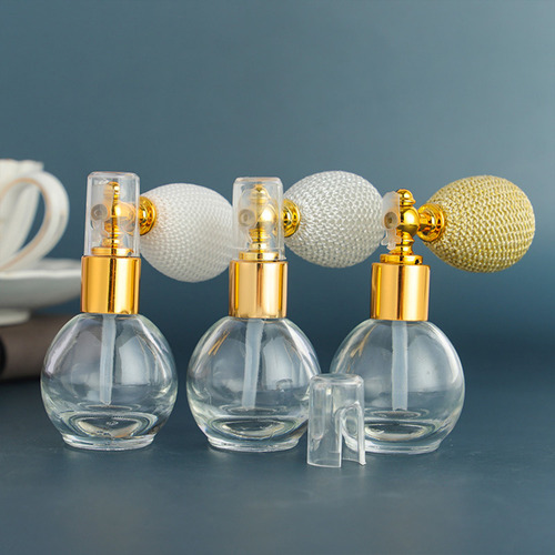 Frasco De Perfume Em Pó Vintage De 10 Ml, Spray, Recarregáve