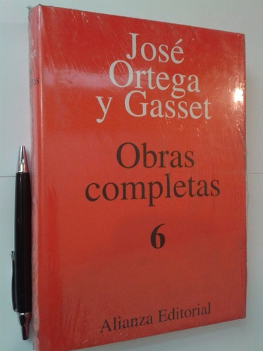 Obras Completas 6 Historia Como Sistema Etc. Ortega Y Gasset