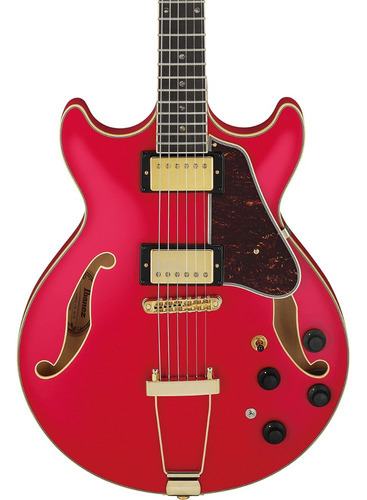 Guitarra Eléctrica Ibanez Amh90-crf Artcore Rojo Cereza Orientación De La Mano Diestro