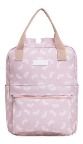 Mochila De Maternidade Florescer Pirulitando Baby Rosa