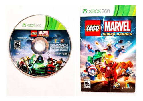 Lego Marvel Super Heroes Juego Xbox 360 Original Fisico