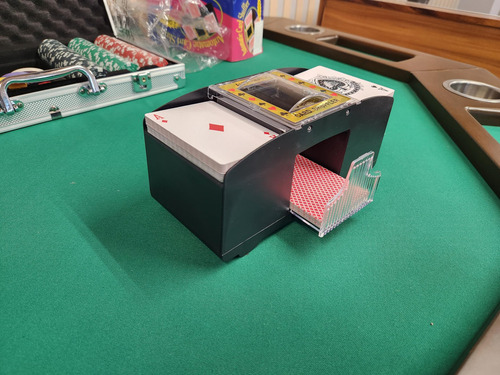 Set De 2 Barajas De Poker 100% Plástico Lavables Con Barajad
