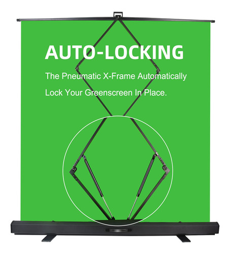 Pantalla Verde Plegable Fudesy 187.96x195.58 Cm Chroma Key