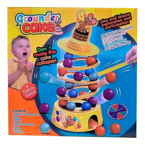 comprar Juego De Mesa Torre De Pastel En Caja -  Vamos A Jugar