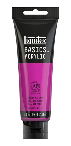 Acrílico Magenta Medio 118 Ml