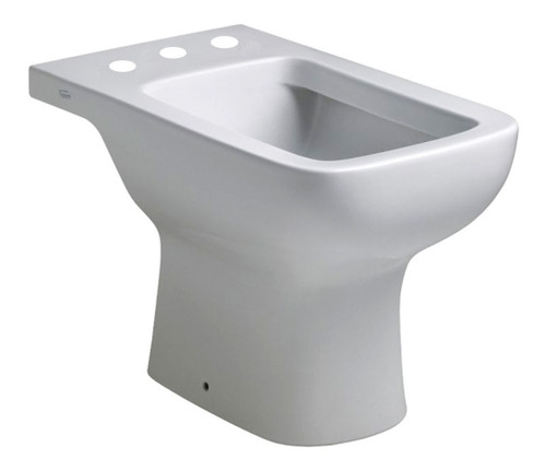 Bidet Ferrum Trento De 3 Agujeros Loza Sanitarios Blanco