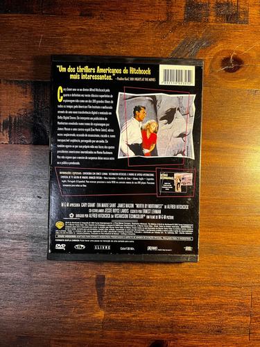 Dvd Intriga Internacional Snapcase, Alfred Hitchcock, 1959 (Usado)