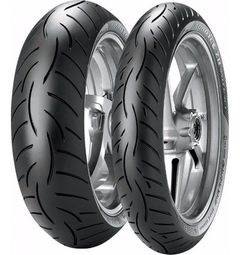 Combo Pneu De Moto Metzeler Roadtec Z8 120/70-17 + 190/55-17