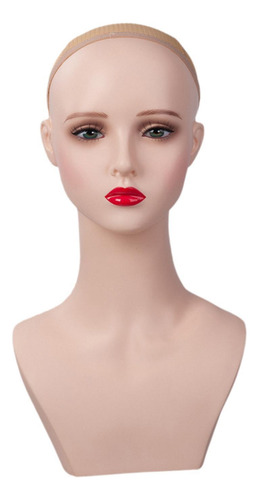 Feminino Bald Manequim Cabeça Fêmea Cabeça Rack