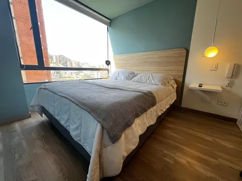 Apartaestudio Chapinero Alto , Venta Amoblado 30.5m, Piso 11