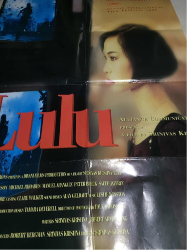 Poster Lulu -dr. Srinivas Krishna Actriz Kim Lieu 1996 