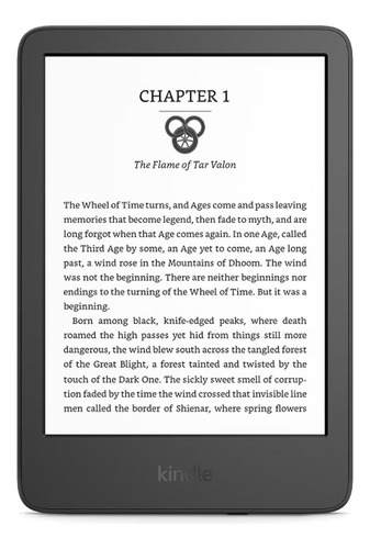 E-reader Kindle 11th Gen 2024 16gb Negro Con Pantalla De 6 Negro
