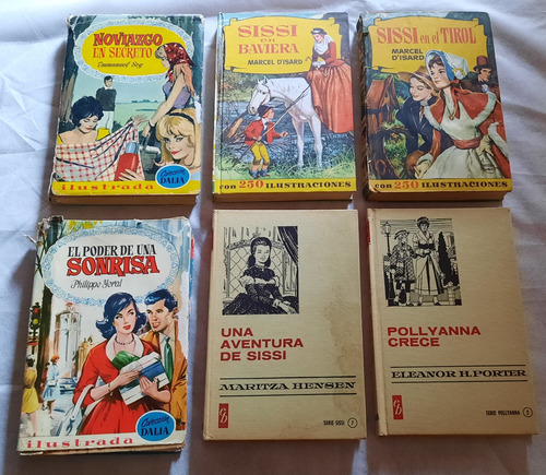 Lote 6 Novelas Juvenil Colección Historias Sissi Dalia 60 S