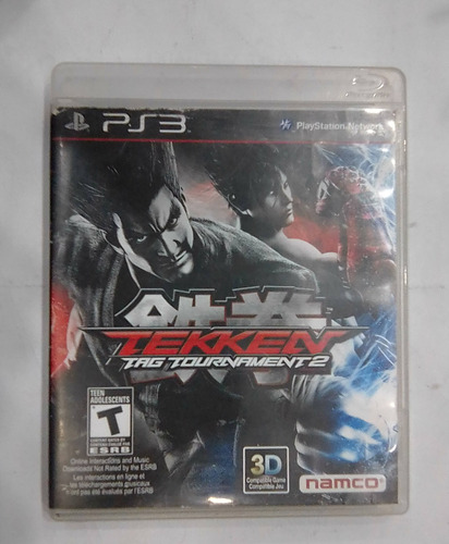 Tekken. Tag Tournament 2. Ps3 Original Usado. Qqo.