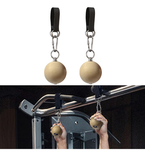 Pelota Pull Up Grip Power Grip Para Mancuernas De 6 Cm De Di