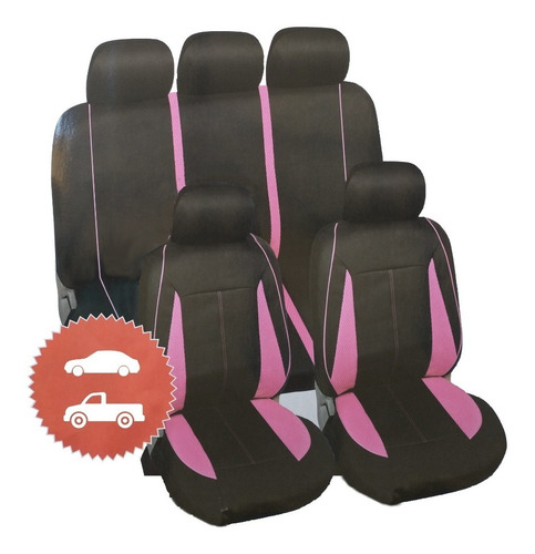 Fundas Cubre Tapiz Auto Mujer Pink