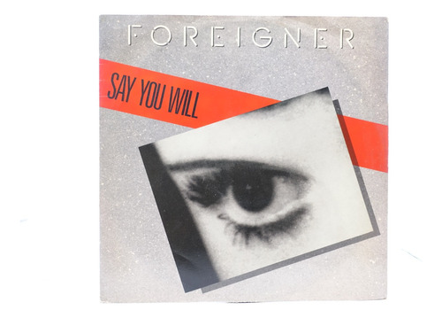 Vinilo Foreigner Say You Will 1987 Maxi-single Uk