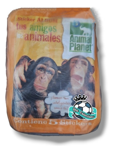 10 Sobres Del Álbum Tus Amigos Los Animales (50 Estampas)