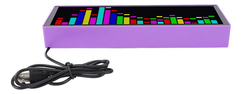 Analizador De Pantalla De Espectro Musical 16x24 Rgb 12 Dyna