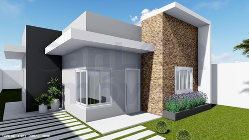 Imagem 5 de 15 de Casa Para Venda Em Ponta Grossa, Nova Ponta Grossa, 3 Dormitórios, 1 Suíte, 1 Banheiro, 2 Vagas - _1-1820675