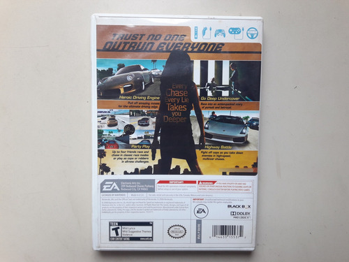 Need For Speed Undercover Para Nintendo Wii (Usado)