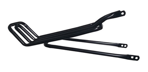 Imagem 4 de 5 de Bagageiro Garupa Rabetão Traseiro Bike A 24 26 Rabeta Preto