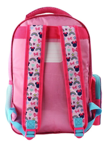 Mochila Minnie Mouse Mn78433 Color Rosa