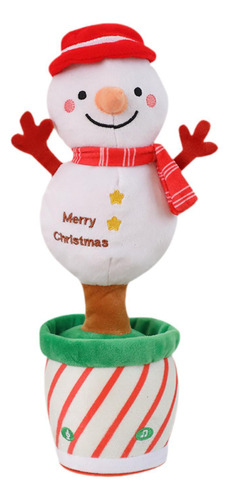 Juguete De Peluche Suave Eléctrico Para Bailar En Navidad,