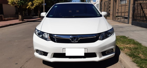 Honda Civic Exs Blanco Tope De Gama Cuero Llantas 17 Full