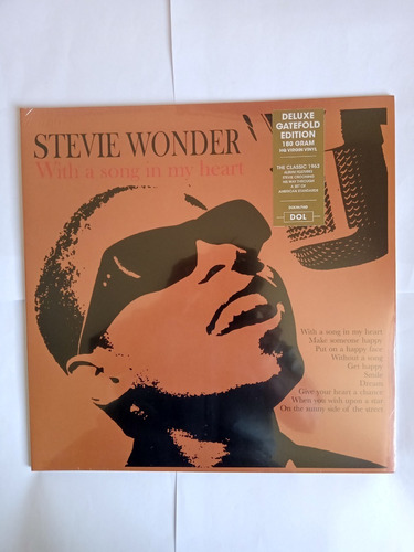 Vinilo Stevie Wonder - With A Song In My Heart - Nuevo 2018