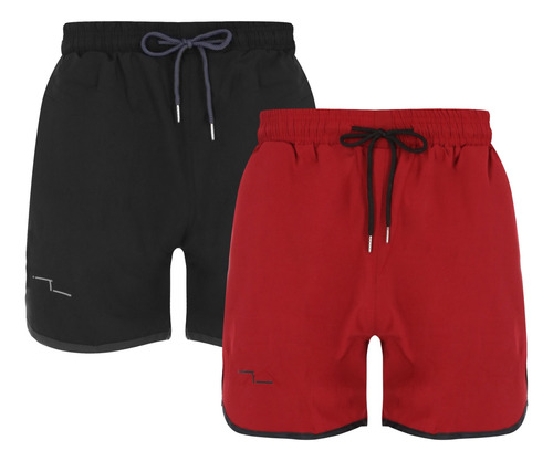 Pack De 2 Shorts Deportivos Para Hombre Entrenar Ejercicio